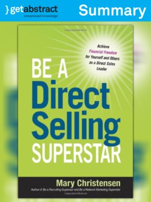 cover image of Be a Direct Selling Superstar (Summary)